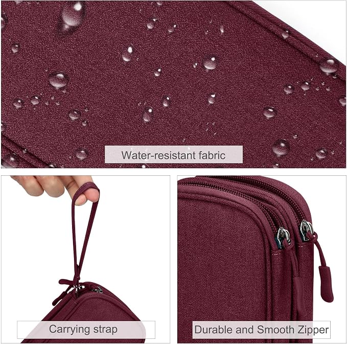 FYY Electronic Organizer, Travel Cable Organizer Bag Pouch Electronic - Image 4