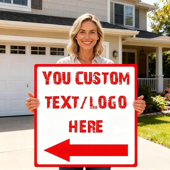 Custom Square Right Arrow Signs - Image 2