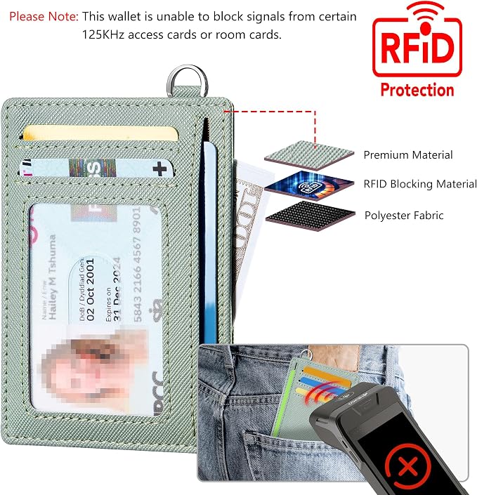 Mayski Slim Wallet, Credit Card Holder - Image 6