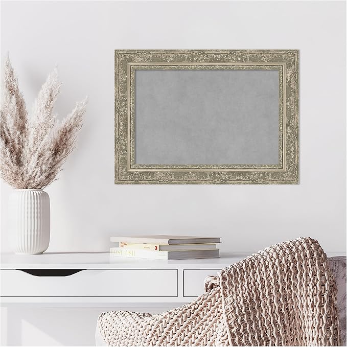 Amanti Art Silver Framed Magnetic Board 16x22 Small Vision Board - Image 7
