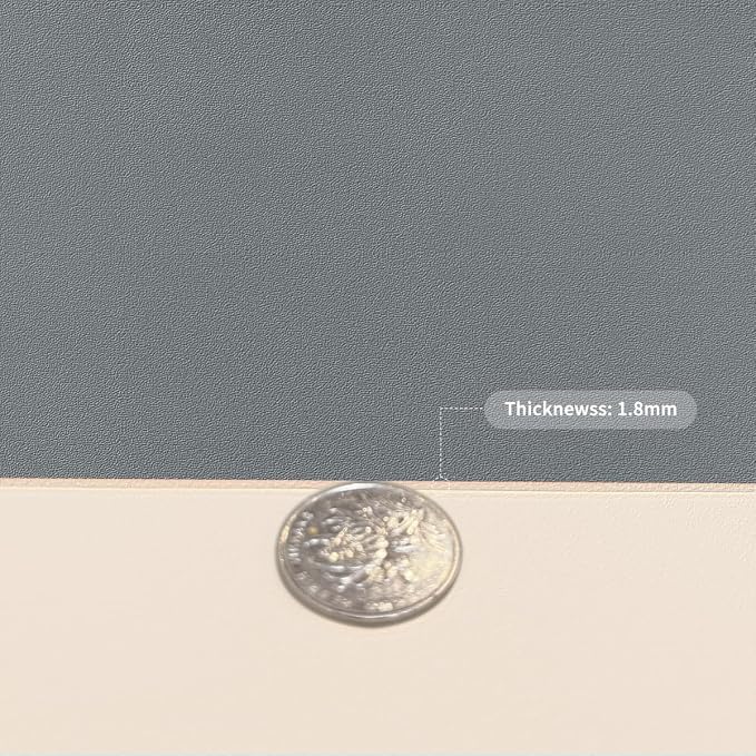 Zinkooat Leather Table Pad, 1.8mm Thick, 40x78 Inch, Table Pads - Image 3