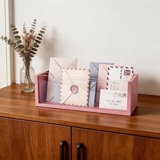 Aesthetic Pink Mail Organizer - Image 8