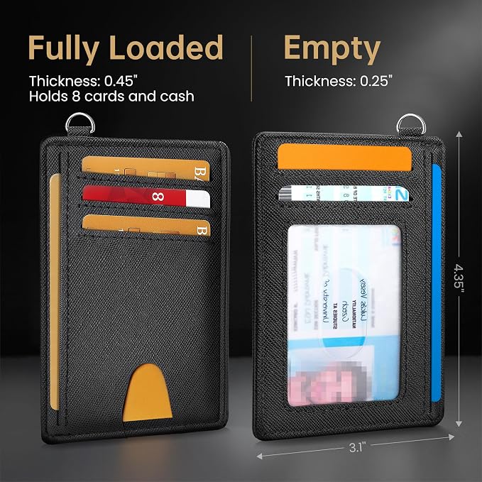 Mayski Slim Wallet, Credit Card Holder - Image 8