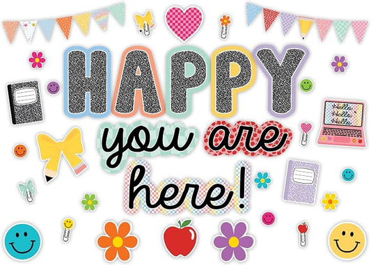 Teacher Created Resources Cool for School Happy You’re Here Bulletin Board by TeacherCreatedResourcesOS