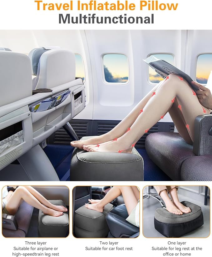 Sunany Inflatable Foot Rest Pillow - Image 2