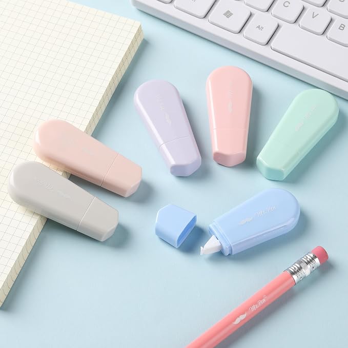 Mr. Pen- Aesthetic Correction Tape, 0.2" x 197", Pastel Colors | Cute - Image 8