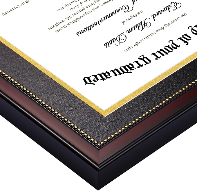 upsimples 8.5x11 Diploma Certificate Frame - Image 8