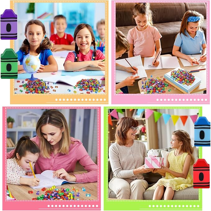 JUNEBRUSHS 150 Pcs Mini Crayon Erasers, Back to School Classroom Supplies | - Image 7