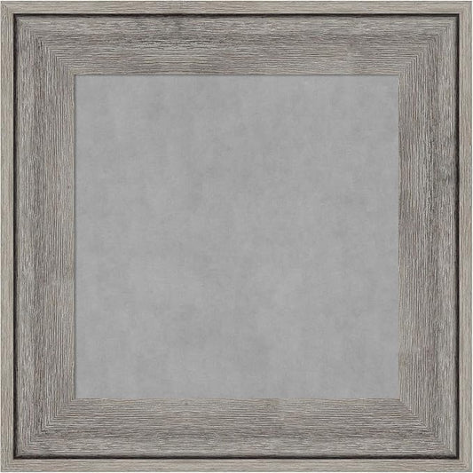 Amanti Art Grey Framed Magnetic Board 17x17 X-Small Vision Board by AmantiArt