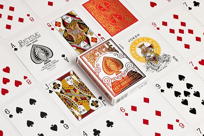 Bicycle 140th Anniversary Playing Cards, Special Edition 1885 Design - Image 4