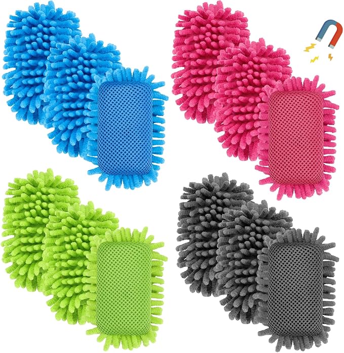 Jspupifip 12 Pcs Dry Erase Shag Eraser by Jspupifip