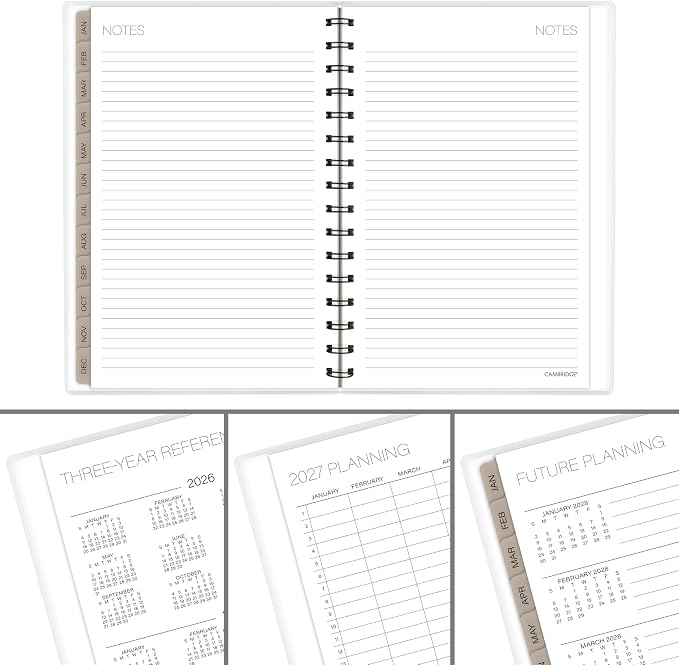 Mead Cambridge 2027 Planner, Weekly & Monthly, 5.5" x 8.5" - Image 9