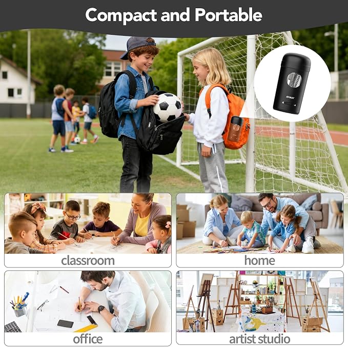 AFMAT Electric Pencil Sharpener, Fully Automatic Pencil Sharpener - Image 8