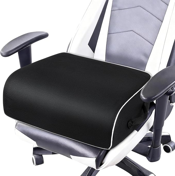 Thick Chair Cushions, Office Booster Seat Cushion to Tailbone Pain Relief by Himake