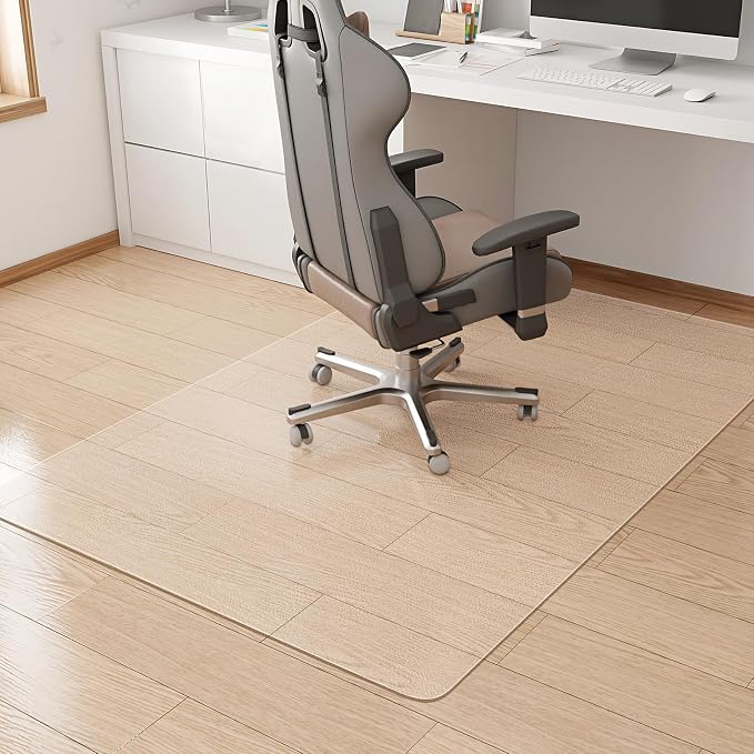 KMAT Office Chair Mat, Easy Glide Hard Wood Tile Floor Mats, Heavy Duty Floor by KMAT