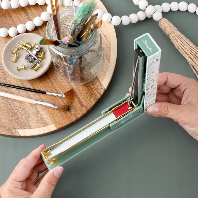 Swingline Stapler by Leah Bisch, 20 Sheet Capacity, Full Strip, Wildflowers - Image 4