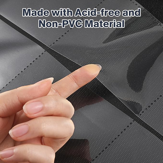 Toploader Binder, Holds 160 Toploaders, 100 Toploaders INCLUDED, 4-Pocket PU - Image 5