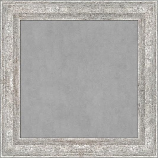 Amanti Art Silver Framed Magnetic Board 15x15 X-Small Vision Board by AmantiArt
