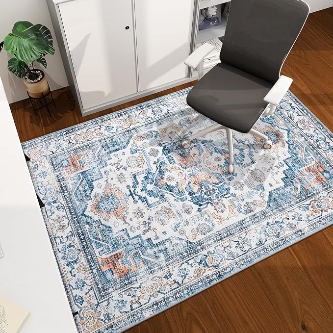 chakme Office Chair Mat for Hardwood Floor, Machine Wash by CHAKME