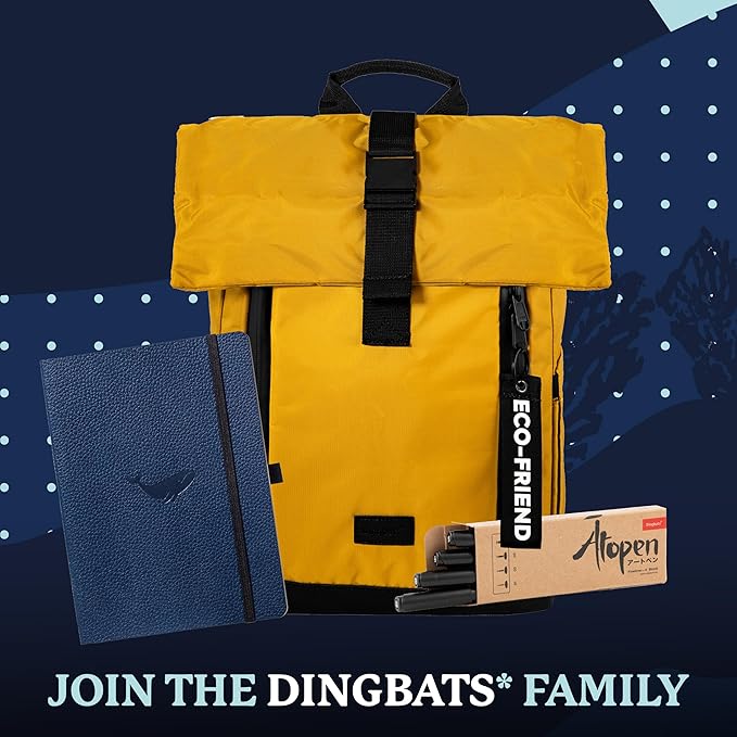 Dingbats A5 Wildlife Dotted Notebook Journal - Premium Vegan Leather Softcover Executive Journal for Women & Men - Work, Note Taking, Writing & Travel-DeskLoop Office