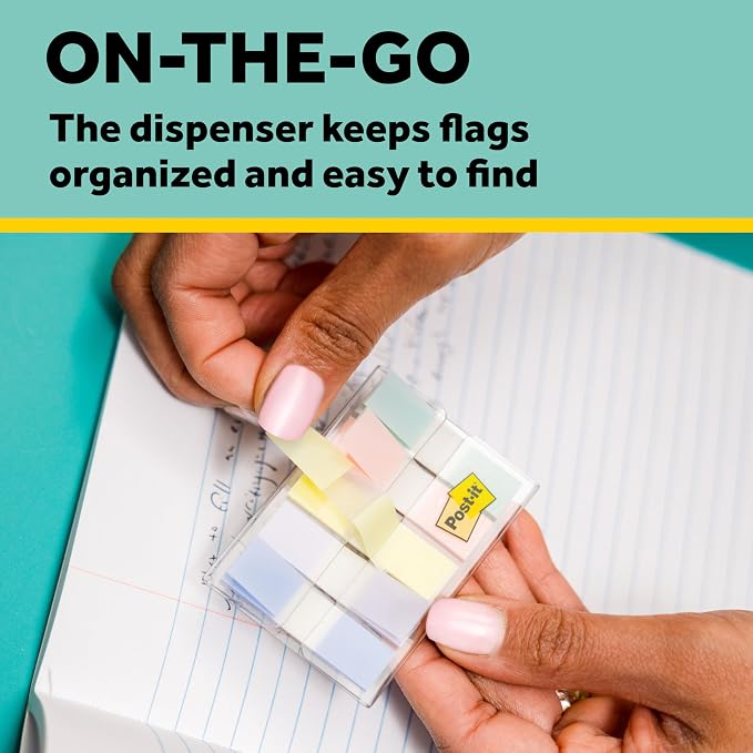 Post-it Flags, 0.47 in. x 1.7 in., One Dispenser - Image 6