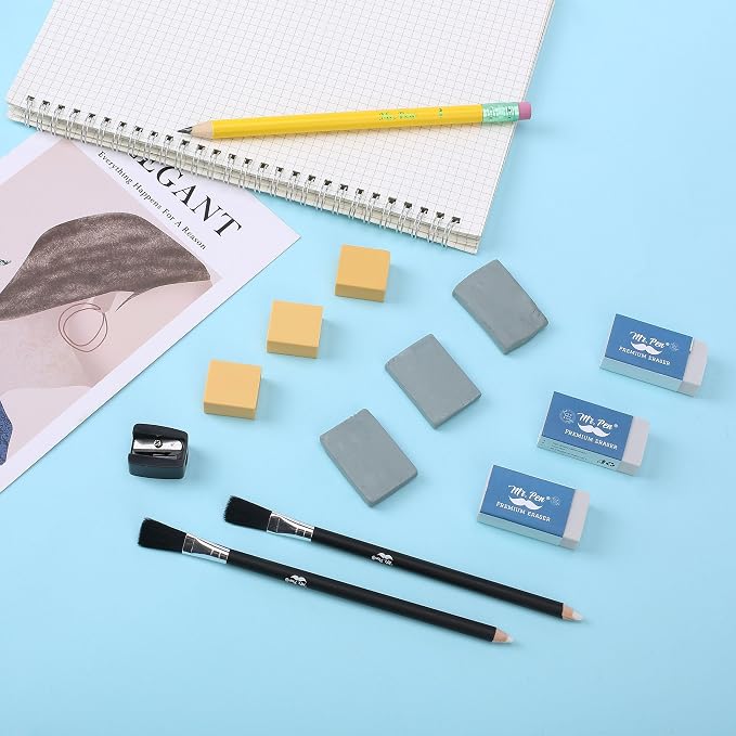Mr. Pen- Art Eraser Set, Artist Pencil Erasers | Drawing Supplies Kit, - Image 7
