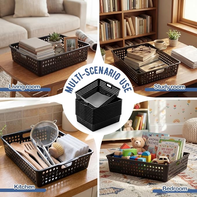 Geetery 6 Pack Classroom Storage Baskets - Image 5