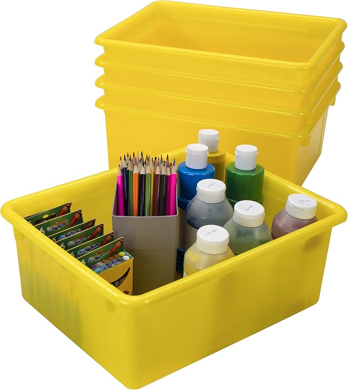 Storex Letter Size Deep Storage Tray – Organizer Bin - Image 5