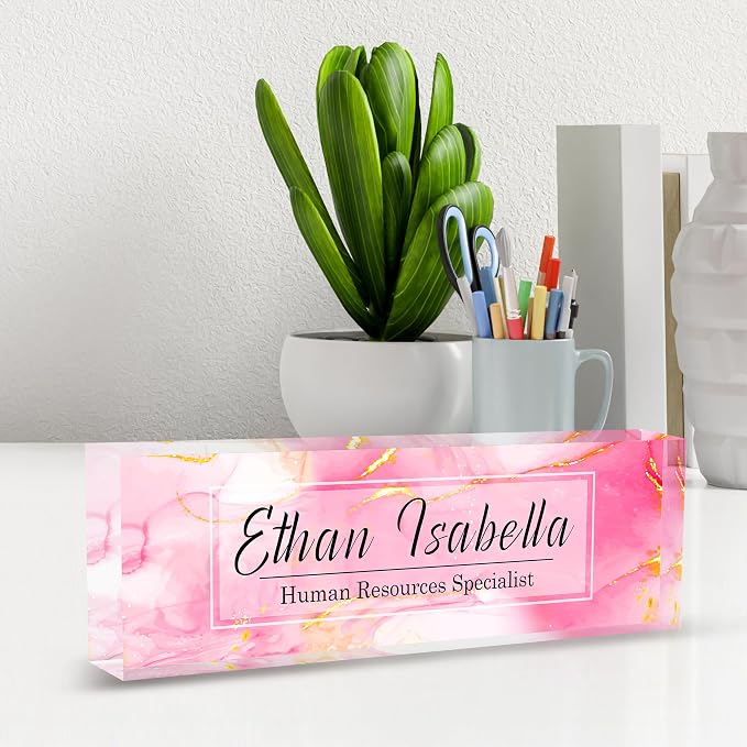 Custom Name Plate for Office - Image 6