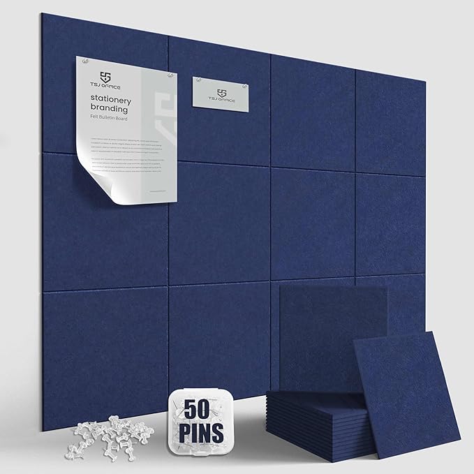 TSJOFFICE Large Cork Board for Wall by TSJOFFICE-WipeCleanThinkGreenWorkSmart