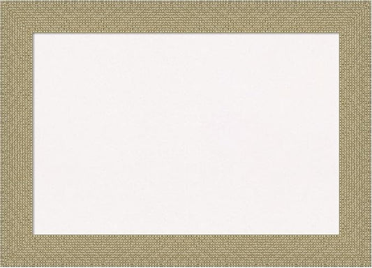 Amanti Art White Cork Board for Wall, 20x28 Vision Board with Gold Frame, Medium Corkboard Office Decor for Home Organization, Casual Corkboard Pinboard to Display Items for Home Organization in-DeskLoop Office