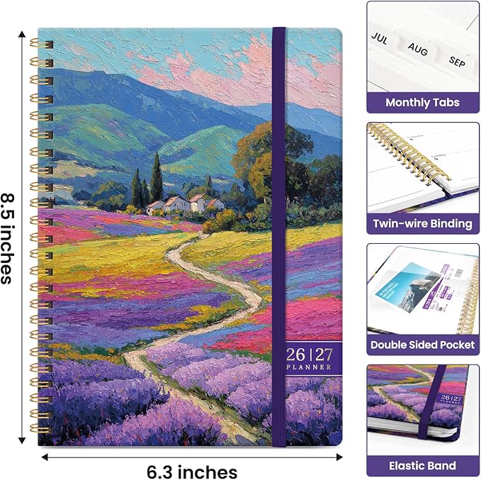 Planner 2026-2027, Academic Year Monthly and Weekly Calendar Planner, Jul 2026 - Image 4