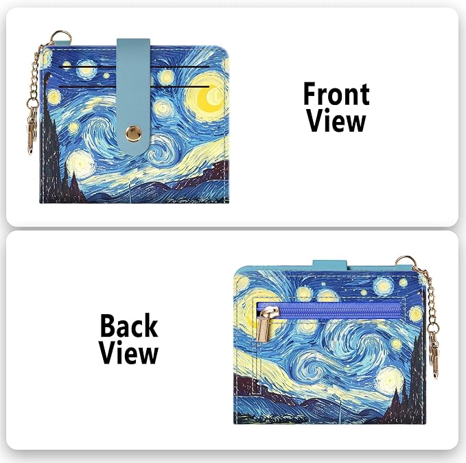 Airkit Small Wallet Women RFID, PU Leather Card Holder - Image 3