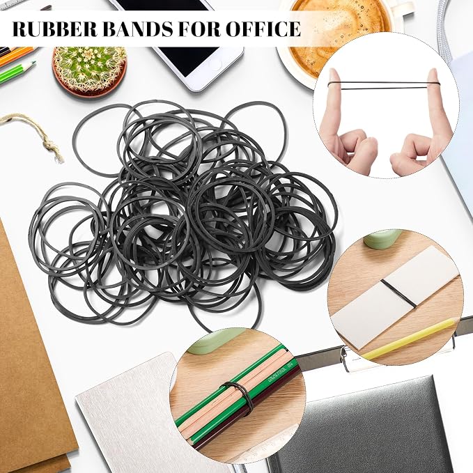 350 Pcs Paper Clips Assorted Sizes, Paperclips and Binderclips Office Supplies - Image 5