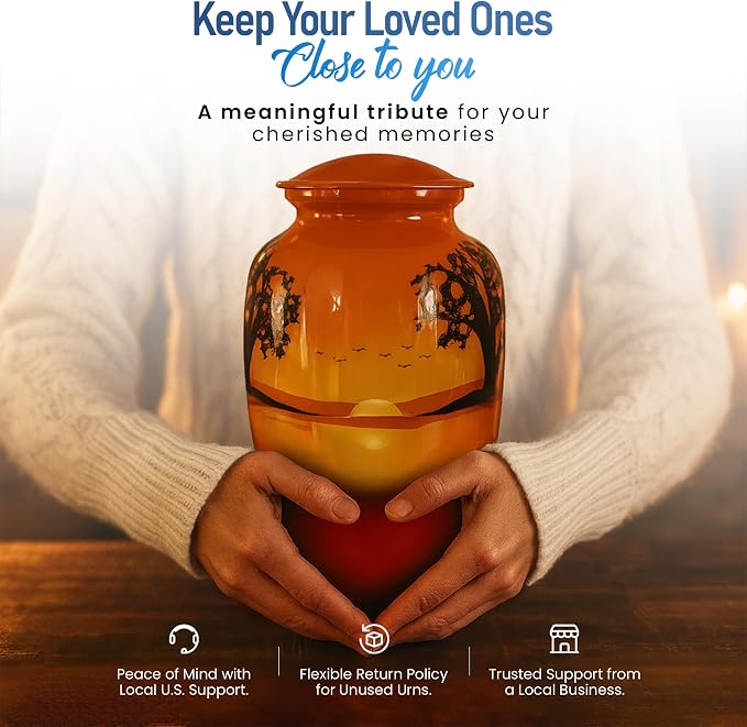 Modern Memorials Cremation Urn for Ashes - Image 6