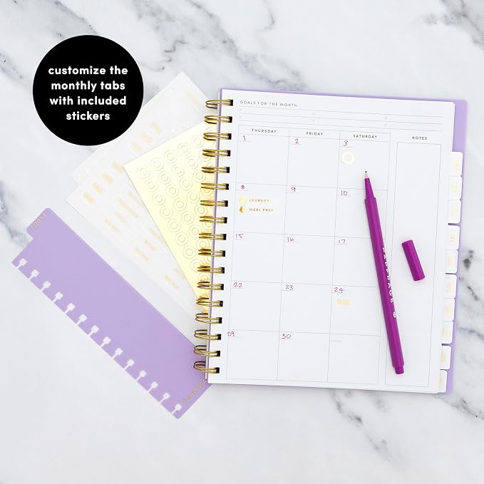 PAPERAGE Undated 12 Month Weekly & Monthly Planner - Image 6