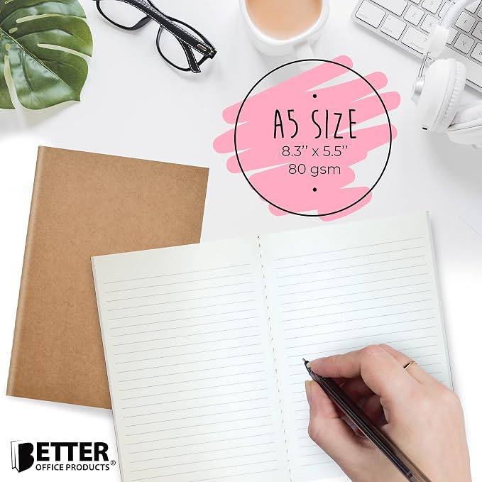 Better Office Products Kraft Notebooks - Image 5