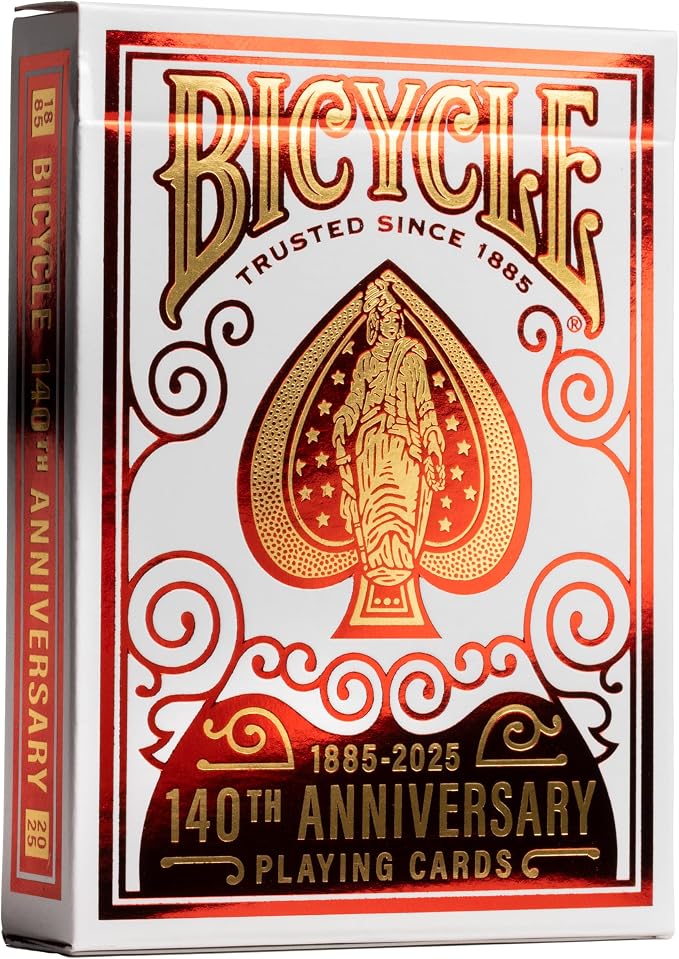 Bicycle 140th Anniversary Playing Cards, Special Edition 1885 Design by BicyclePlayingCards