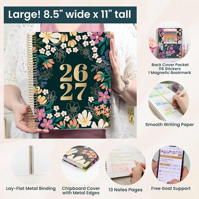 bloom daily planners HARDCOVER Planner 2026-2027 Academic Year - Image 5