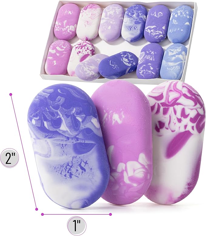 Mr. Pen- Marble Pencil Erasers, 12 Pack, Art Sketching, Clean Smudge-Free - Image 4