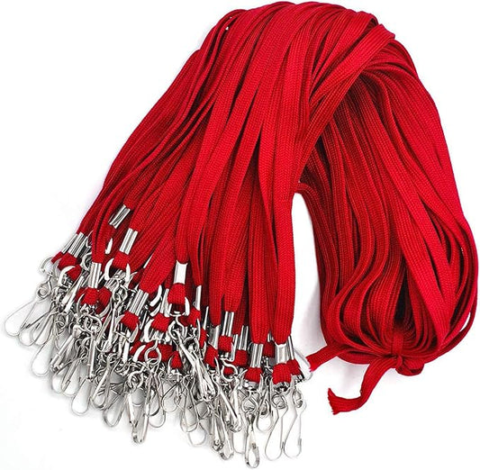 Bird Fiy Lanyard 100 Pack Bulk Badge Lanyards by BirdFiy