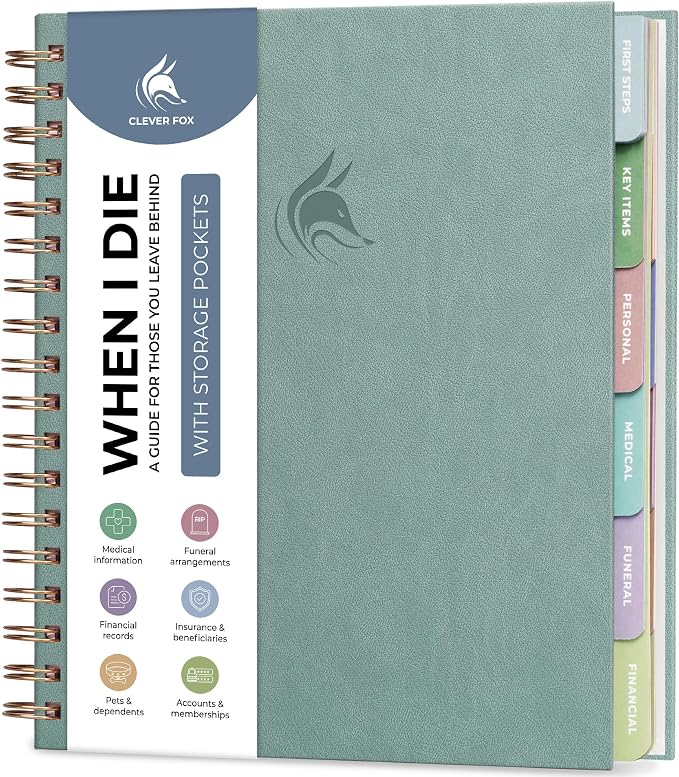 Clever Fox When I Die Planner by CleverFox