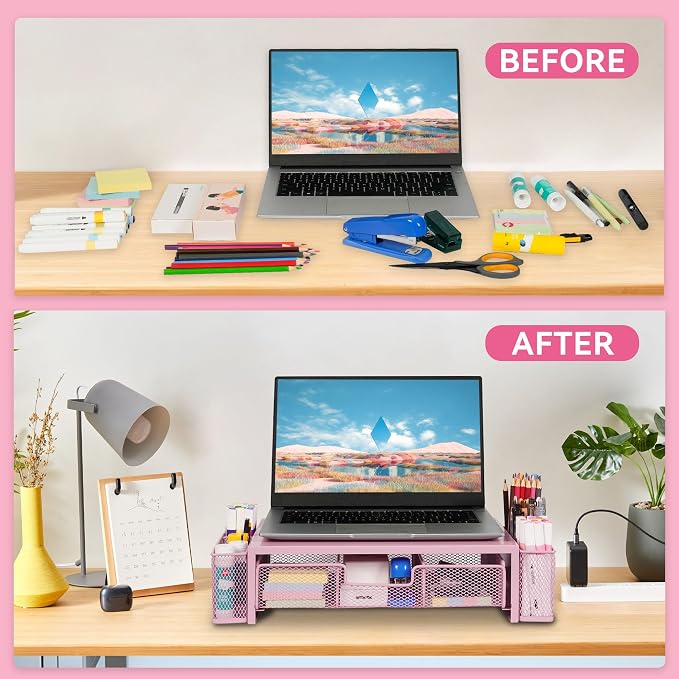 Qupui Computer Monitor Stand Riser - Image 3