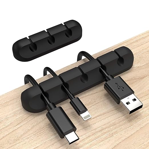 INCHOR Cord Organizer, Cable Clips Cord Holder, Cable Management USB Cable by INCHOR
