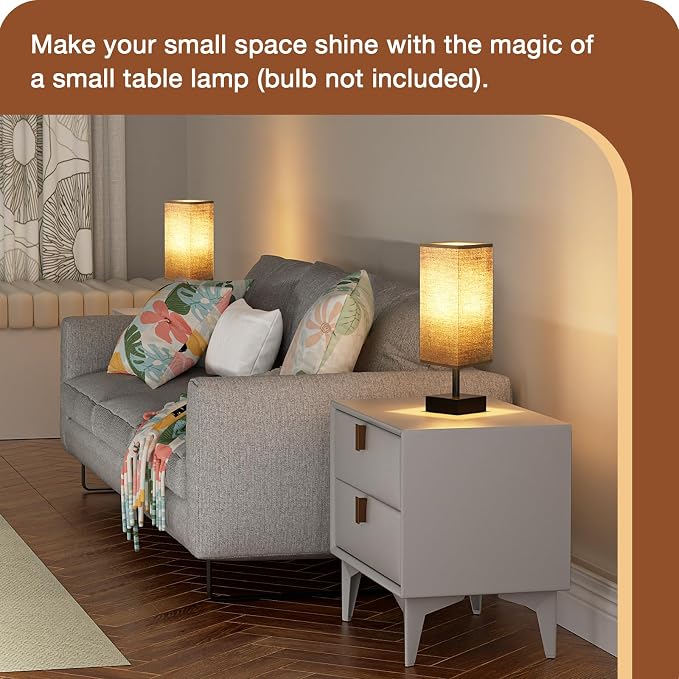 aooshine Black Small Table Lamp - Image 4