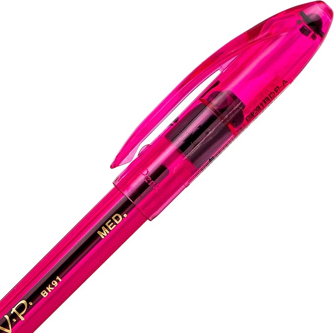 Pentel Pink BCA RSVP Razzle-Dazzle, Medium Line - Image 3
