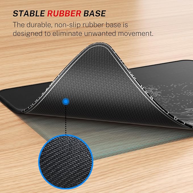 MROCO 3-Pack Mouse Pads, 30% Larger Surface, 8.5 x 11 in, Kanagawa Wave | - Image 4