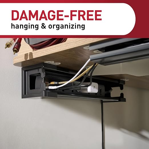 Command Power Strip Holder, 1 Tray and 8 Strips - Image 5