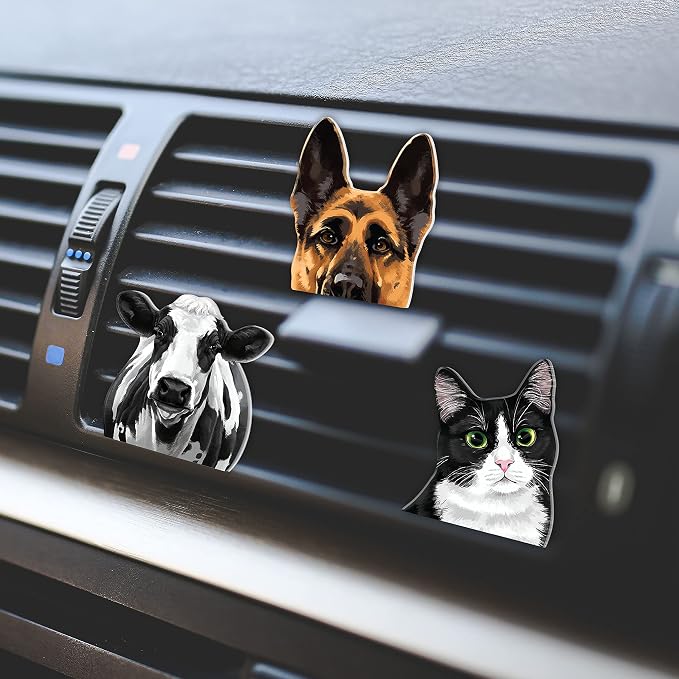 WIRESTER Fresh Scented Car Air Freshener Vent Clip, Decorative Accessories - Image 6