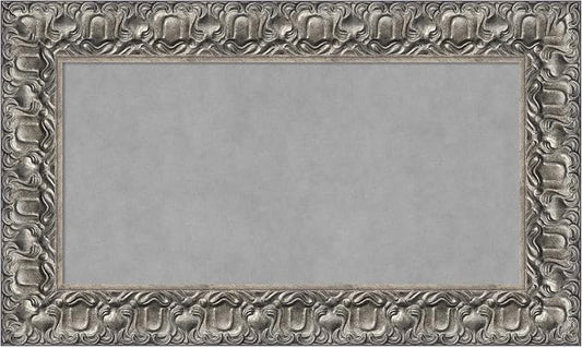 Amanti Art Silver Framed Magnetic Board 18x30 Small Vision Board by AmantiArt